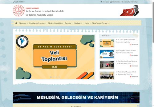 Yıldırım Borsa İstanbul Kız Mesleki ve Teknik Anadolu Lisesi - BURSA / YILDIRIM