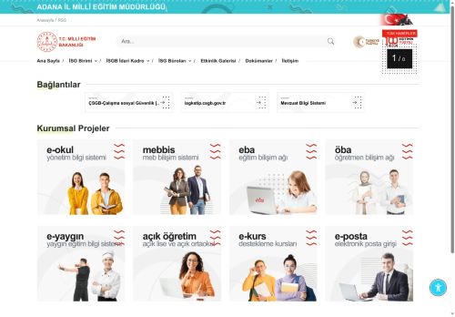 MEB ADANA İL MİLLÎ EĞİTİM MÜDÜRLÜĞÜİŞYERİ SAĞLIK VE GÜVENLİK BİRİMİ