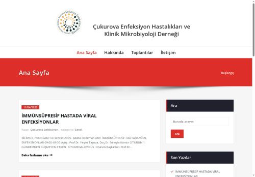 Çukurova Enfeksiyon Hastalıkları ve Klinik Mikrobiyoloji Derneği