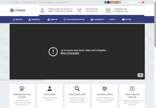 CİPDER – Ceza İnfaz Kurumları Personeli Yardımlaşma ve Dayanışma Derneği