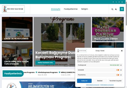 Amacımız: Kent Kültürüne Olumlu Katkıda Bulunmaktır... - Bilim Kültür ve Sanat Derneği