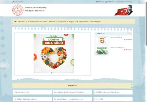 Akkeçili Ortaokulu - AFYONKARAHİSAR / BAŞMAKÇI