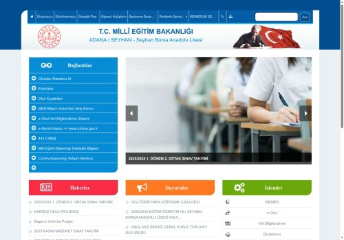 Seyhan Borsa Anadolu Lisesi - ADANA / SEYHAN