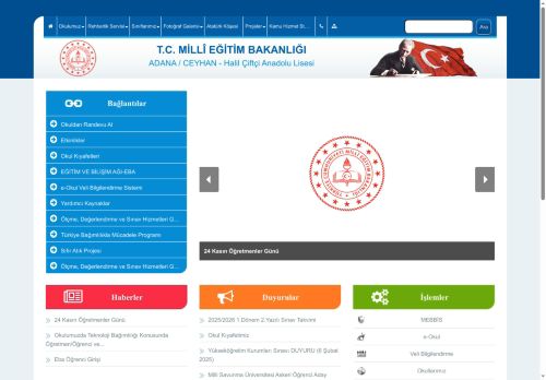 Halil Çiftçi Anadolu Lisesi - ADANA / CEYHAN