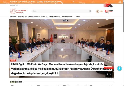 CEYHAN İLÇE MİLLÎ EĞİTİM MÜDÜRLÜĞÜ - MEB ADANA