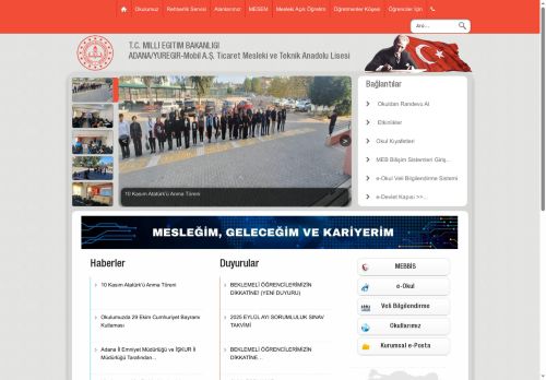 Mobil A.Ş. Ticaret Mesleki ve Teknik Anadolu Lisesi - ADANA / YÜREĞİR