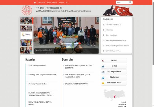 Hacımirzalı Şehit Yusuf Demiryürek İlkokulu - ADANA / KOZAN