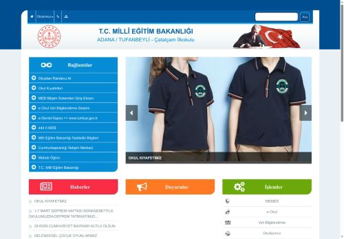 Çatalçam İlkokulu - ADANA / TUFANBEYLİ