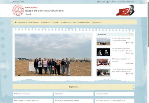 Yakapınar Selahattin Afşar Anadolu Lisesi - ADANA / YÜREĞİR