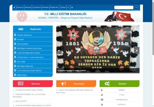 Yakapınar Peyami Safa İlkokulu - ADANA / YÜREĞİR