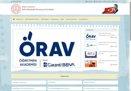 Şehit Ebubekir Durmuş Ortaokulu - ADANA / ÇUKUROVA