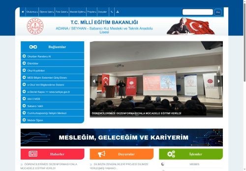 Sabancı Kız Mesleki ve Teknik Anadolu Lisesi - ADANA / SEYHAN