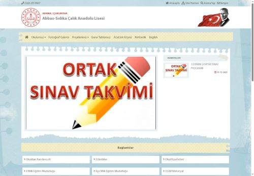 Abbas-Sıdıka Çalık Anadolu Lisesi - ADANA / ÇUKUROVA