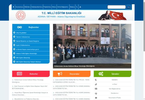 Adana Olgunlaşma Enstitüsü - ADANA / SEYHAN