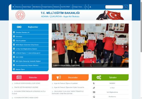 Ayşe Atıl İlkokulu - ADANA / ÇUKUROVA