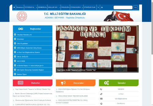 Yeşiloba Ortaokulu - ADANA / SEYHAN