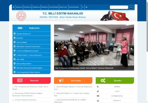 Bekir Hanife Akata İlkokulu - ADANA / SEYHAN