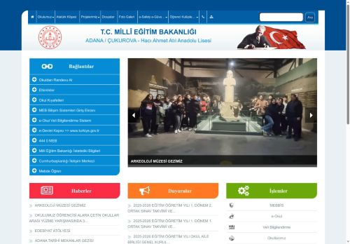 Hacı Ahmet Atıl Anadolu Lisesi - ADANA / ÇUKUROVA