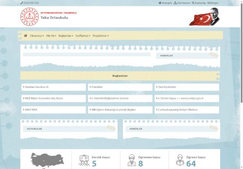 Yaka Ortaokulu - AFYONKARAHİSAR / BAŞMAKÇI