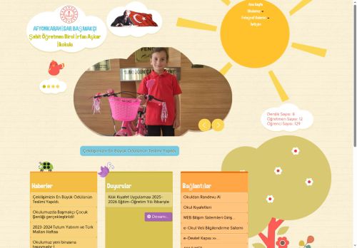 Şehit Öğretmen Birol İrfan Aşkar İlkokulu - AFYONKARAHİSAR / BAŞMAKÇI
