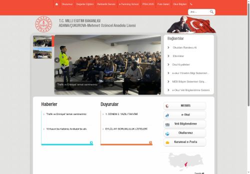 Mehmet Özöncel Anadolu Lisesi - ADANA / ÇUKUROVA