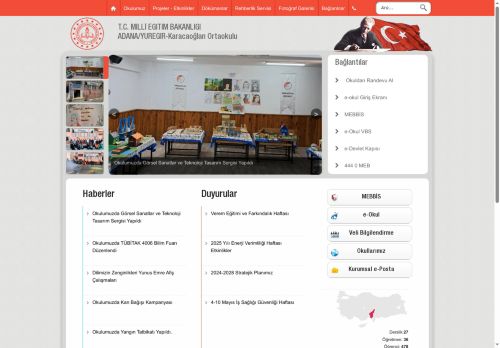 Karacaoğlan Ortaokulu - ADANA / YÜREĞİR