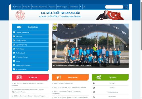 Ticaret Borsası İlkokulu - ADANA / YÜREĞİR