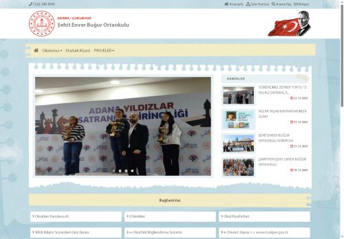 Şehit Enver Buğur Ortaokulu - ADANA / ÇUKUROVA
