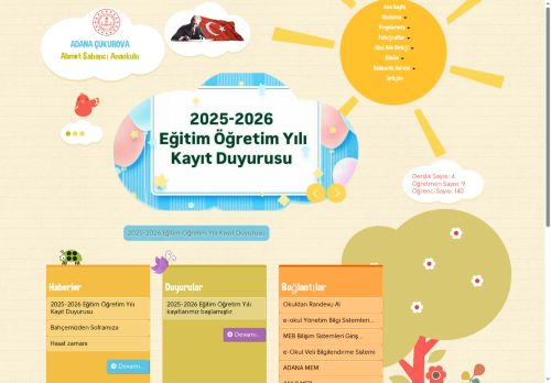 Ahmet Sabancı Anaokulu - ADANA / ÇUKUROVA