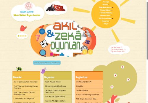 Mimar Melahat Öngen Anaokulu - ADANA / SEYHAN