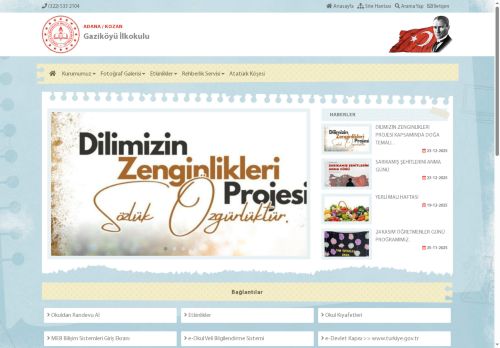 Gaziköyü İlkokulu - ADANA / KOZAN