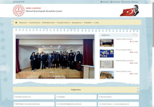 Ahmet Kurttepeli Anadolu Lisesi - ADANA / ÇUKUROVA