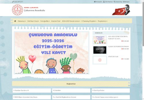 Çukurova Anaokulu - ADANA / ÇUKUROVA