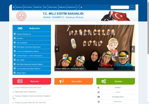 Karakuyu İlkokulu - ADANA / SAİMBEYLİ