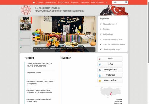 Emine Nabi Menemencioğlu İlkokulu - ADANA / ÇUKUROVA