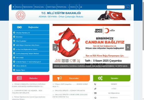 Orhan Çobanoğlu İlkokulu - ADANA / SEYHAN