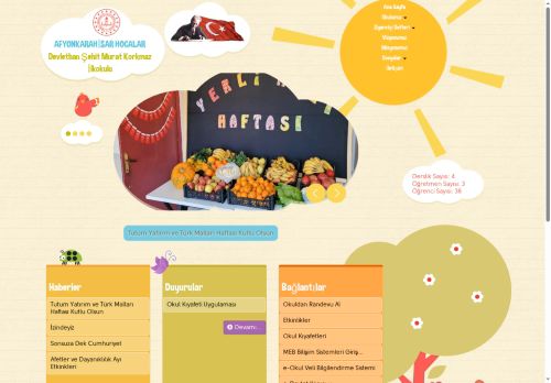 Devlethan Şehit Murat Korkmaz İlkokulu - AFYONKARAHİSAR / HOCALAR