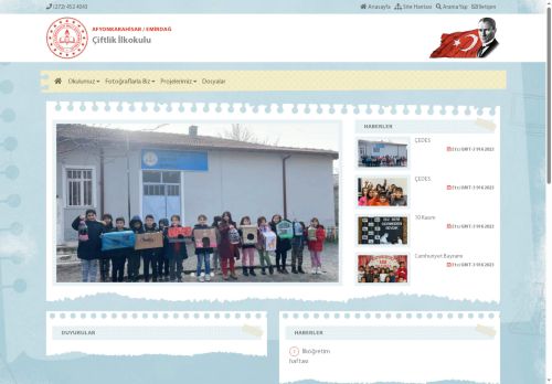 Çiftlik İlkokulu - AFYONKARAHİSAR / EMİRDAĞ