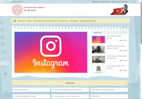 Tez İlkokulu - AFYONKARAHİSAR / EMİRDAĞ