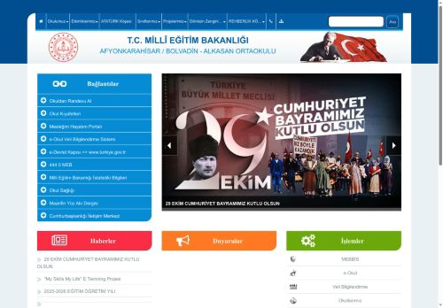 ALKASAN ORTAOKULU - AFYONKARAHİSAR / BOLVADİN