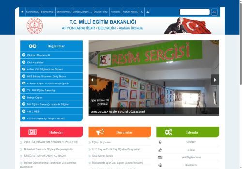 Atatürk İlkokulu - AFYONKARAHİSAR / BOLVADİN