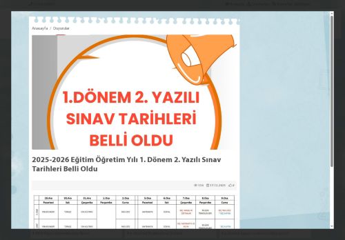 Bolvadin Hasan Gemici Ortaokulu - AFYONKARAHİSAR / BOLVADİN
