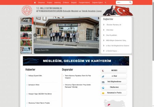 Bolvadin Mesleki ve Teknik Anadolu Lisesi - AFYONKARAHİSAR / BOLVADİN
