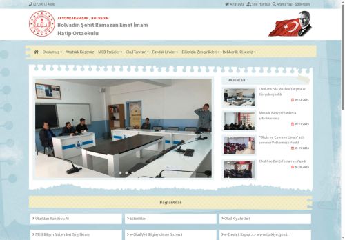 Bolvadin Şehit Ramazan Emet İmam Hatip Ortaokulu - AFYONKARAHİSAR / BOLVADİN