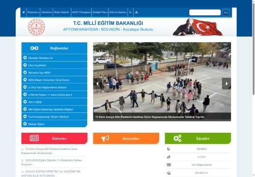 Kocatepe İlkokulu - AFYONKARAHİSAR / BOLVADİN