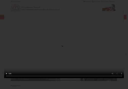 Şehit Abdülkadir Kocatürk Anadolu Lisesi - AFYONKARAHİSAR / BOLVADİN