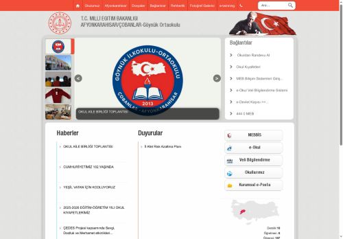 Göynük Ortaokulu - AFYONKARAHİSAR / ÇOBANLAR