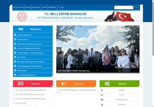 Kocaöz Ortaokulu - AFYONKARAHİSAR / ÇOBANLAR