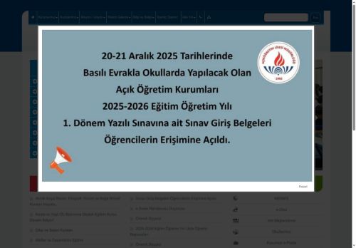 Dazkırı Halk Eğitimi Merkezi - AFYONKARAHİSAR / DAZKIRI