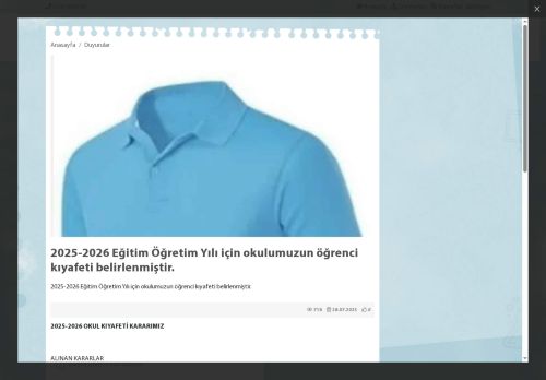 Karaağaçkuyusu Ortaokulu - AFYONKARAHİSAR / DAZKIRI